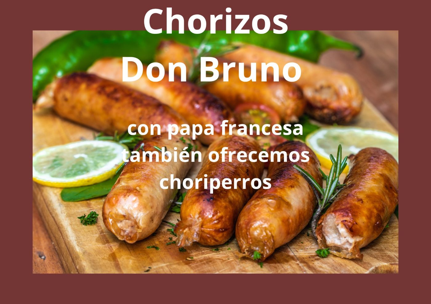 Chorizos artesanales